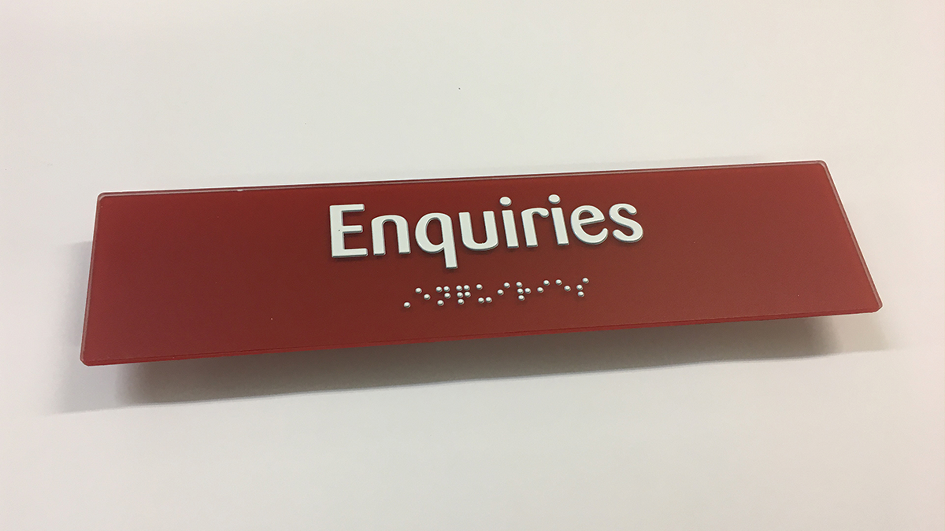Custom Braille & Tactile Signs
